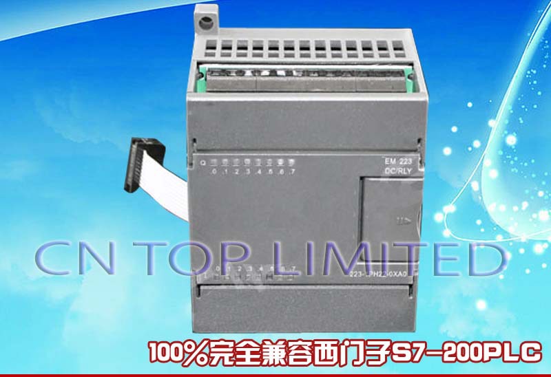 8 input 8 transistor output PLC switch expension module EM223T-I8TQ8 compatible with siemens s7-200 replace 6ES7223-1BH22-0XA0