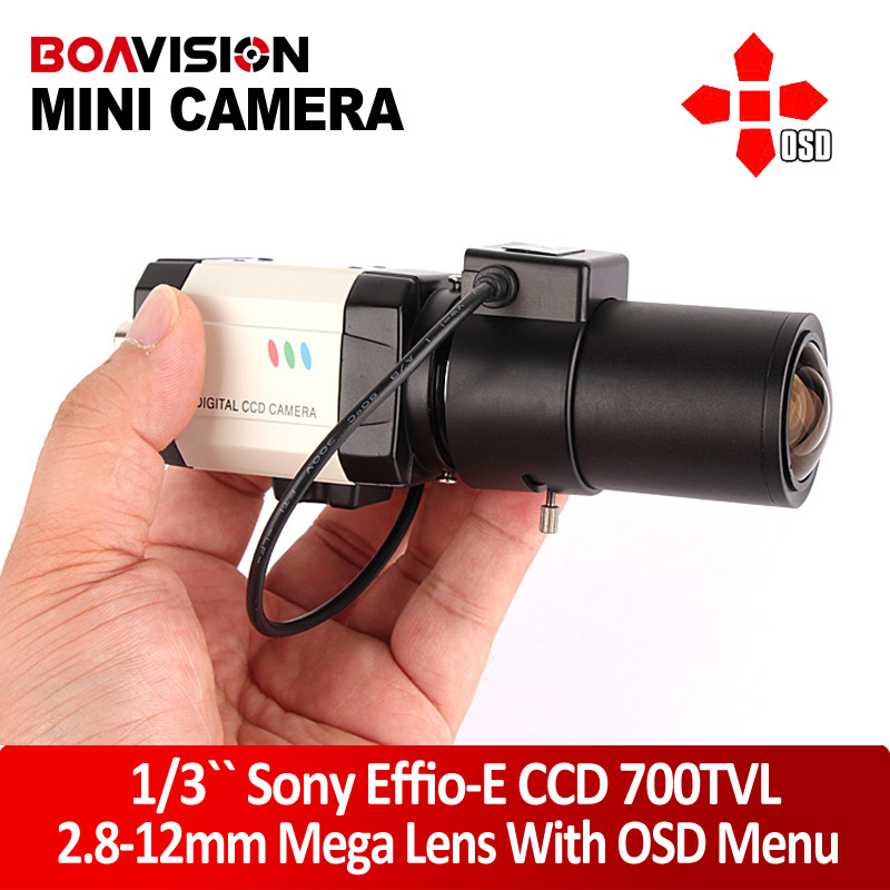  HD 1/3 Sony Effio-E CCD 700TVL D-WDR  2.8 - 12   CCTV     960 h  dvr