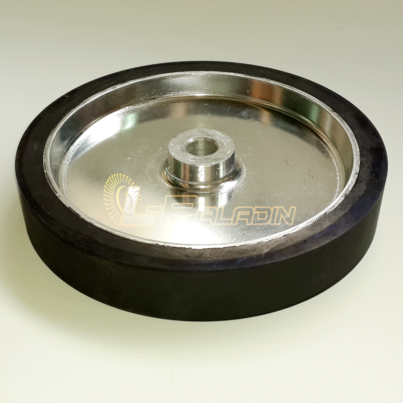 Rubber Contact Wheel Belt Grinder Rubber Contact Wheel Belt Grinder