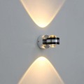 Modern Minimalist Wall Lamps 6W AC85V 265V LED Wall Sconce Light Up Down Living Room Bedroom