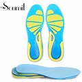 Soumit Elastic Silicone Velvet Anti slip Sports Insole Shock Absorption Shoe Pads Velvet Moisture Wicking Insoles