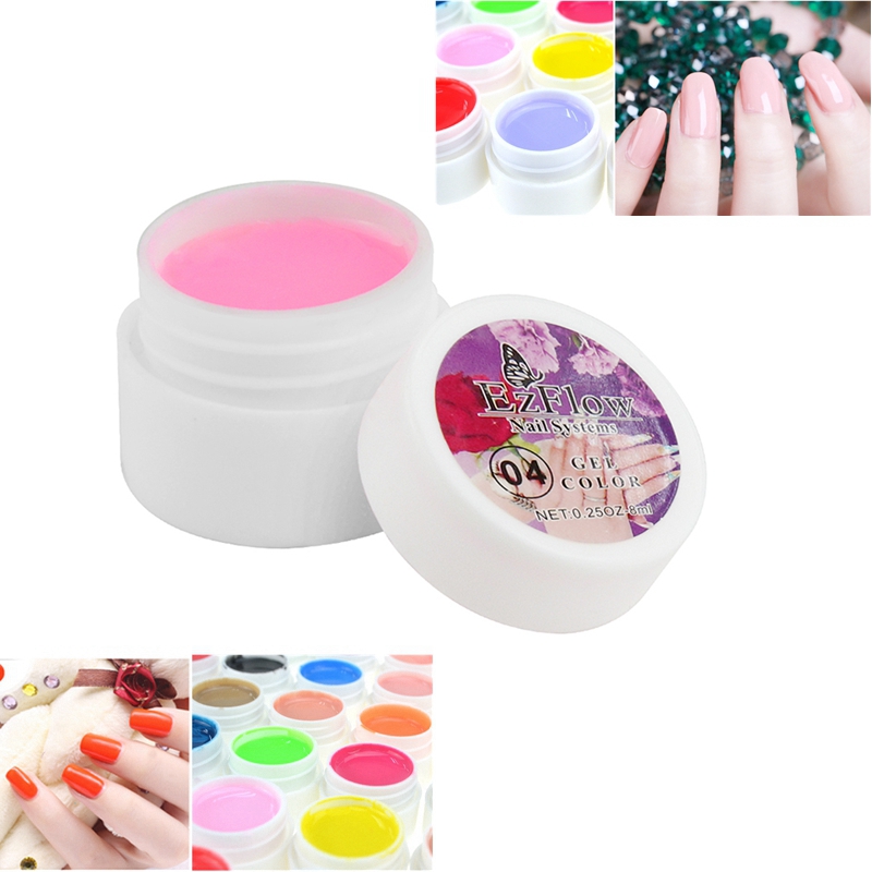 Kaga Nail Extension Uv Gel Paint Color Rosy Builder Image Led Use Both Regular And Uv Gel Nail Polish Together Step 1