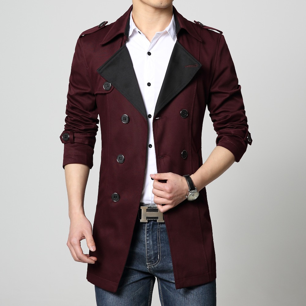 Online Get Cheap Mens Trench Coat Blue -Aliexpress.com | Alibaba Group