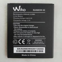 Wiko Rainbow 4G Battery 2500mAh High Quality Mobile Phone Bateria Batterie