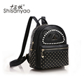 2017 new style backpacks for teenage girls fresh pu ruvet diamonds mini women shoulders Bags