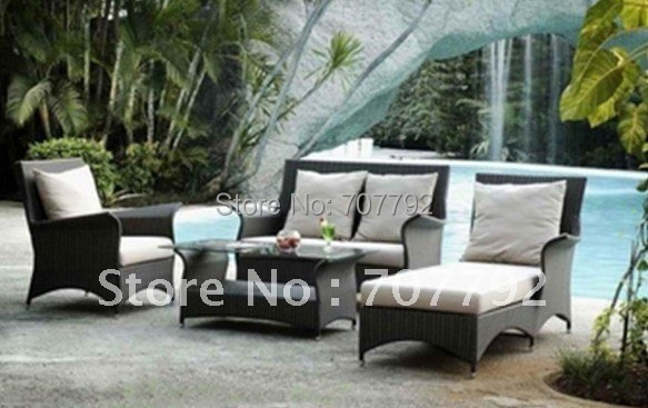 Online Kaufen Großhandel kunststoff rattan gartenmöbel aus China