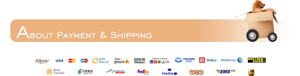 about payment & shipping