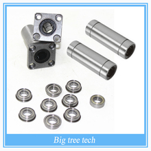1Set Ultimaker 2 3D Printer Ball Bearings / Square Flanged Linear Bearings