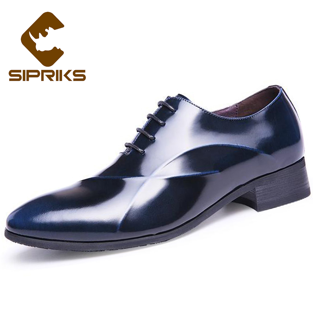 Wedding Cheap Prom Shoes online get cheap navy prom shoes aliexpress com alibaba group sipriks mens bespoke oxfords hipster blue designer dress italian style unique black