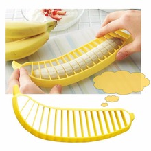 New Practical Banana Slicer Cutter Chopper Fruit Vegetable Gadgets Kitchen Tools Banana Cortador Cozinha Kitchen Accessories -PI