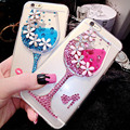 Red Wine Glass Soft TPU Shockproof Case For iphone 5s SE 6s 6s plus Diamond Red