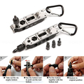 Outdoor multi-purpose knife card umbrella rope knife survival tool card SOS card <font><b>Camping</b></font> Tools Outdoor multi-purpose knife card umbrella rope knife survival tool card SOS card <font><b>Camping</b></font> Tools