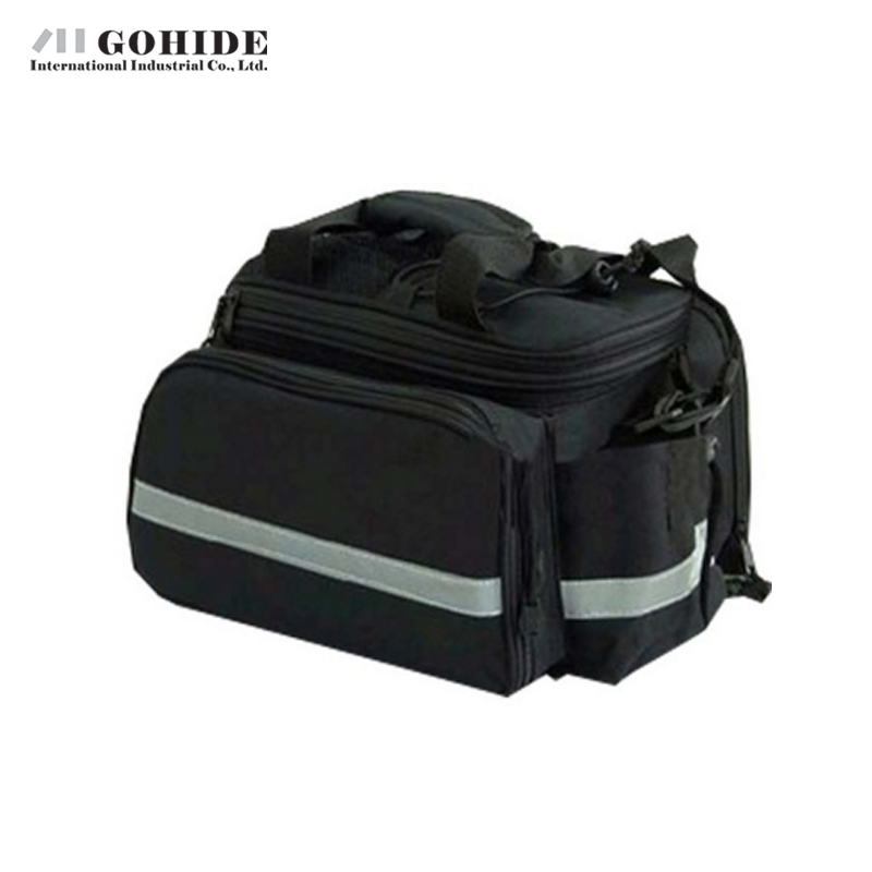 Gohide Bicycle Rear Bag Multifunctional Saddle Bags Bicycle Bag Pack Package Post Rain Cover Multi-Function Square Portable Bags