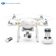 DJI Phantom 3 4K Camera Drone with 12MP Lens 3-Axis Gimbal WIFI and 25 Minutes Flying GPS 2016