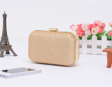 The new 2016 Free Shipping Evening bag Crossbody Women 7 color Clutch Bags party wedding bride purse hand bags HBF02