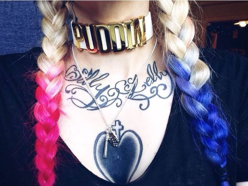 Harley-Quinn-PUDDIN-Choker-Suicide-Squad-Collar-Neck-Necklace-Halloween-Cosplay-Choker-Pop-Culture-Letter-Necklace (5)