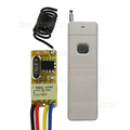 DC3V 3 7V 7V 9V 12V Mini Relay Wireless Switch Remote Control 3000M Power LED Lamp