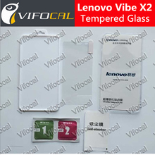 Lenovo Vibe X2 Tempered Glass 100% Original High Quality Screen Protector Film Accessory For Lenovo Cell Phone + Free shipping