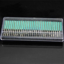 L155 Free Shipping 30PCS Diamond Burr Drill Bits Kit For Engraving Carving Card Grinding Tool Set