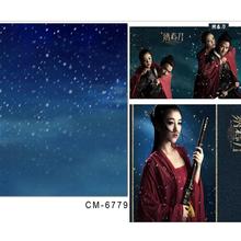 photography baby backdrops 6.5x10ft(200x300cm) Snow night photography Background photo studio backgrounds