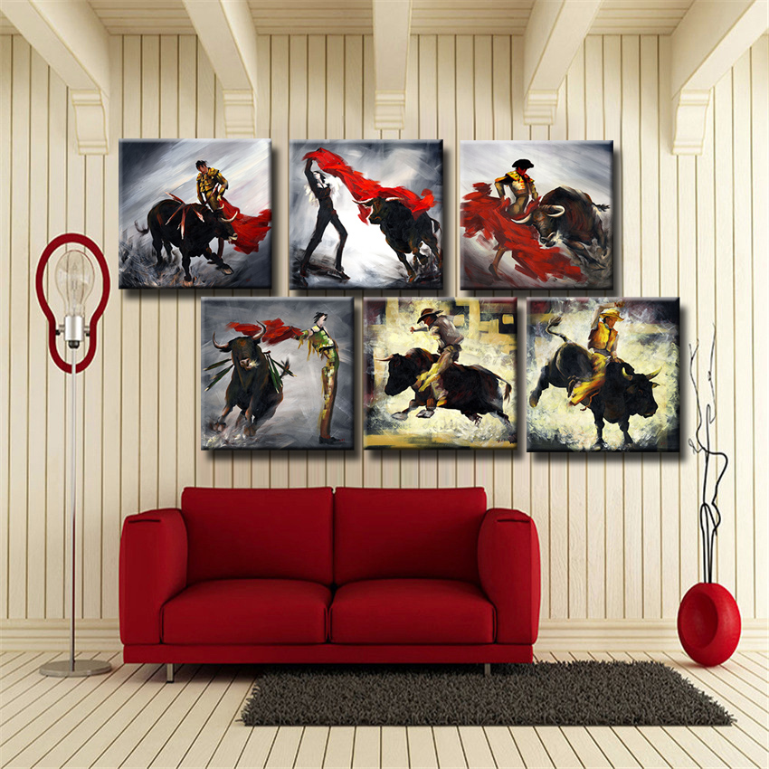 Compra gitana pinturas online al por mayor de China, Mayoristas de