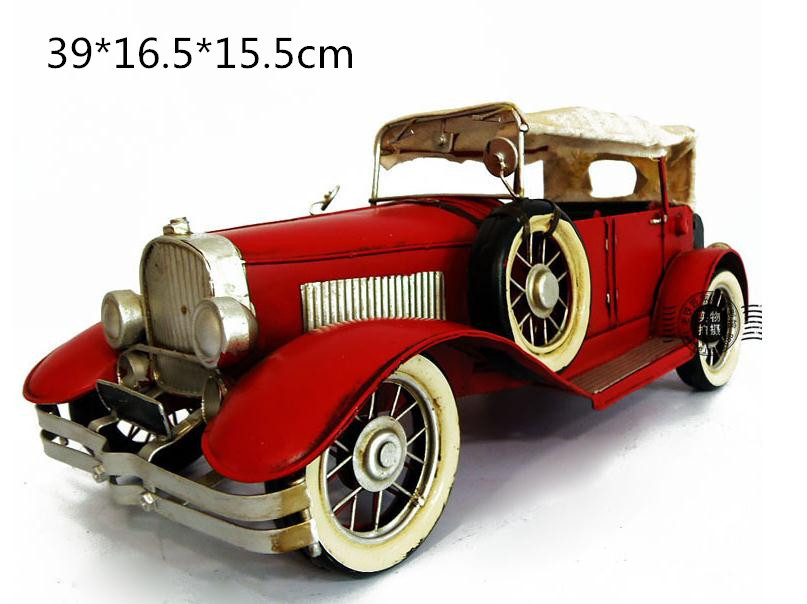 1 piece Classic Antique Miniature Model Cars handmade Toy 