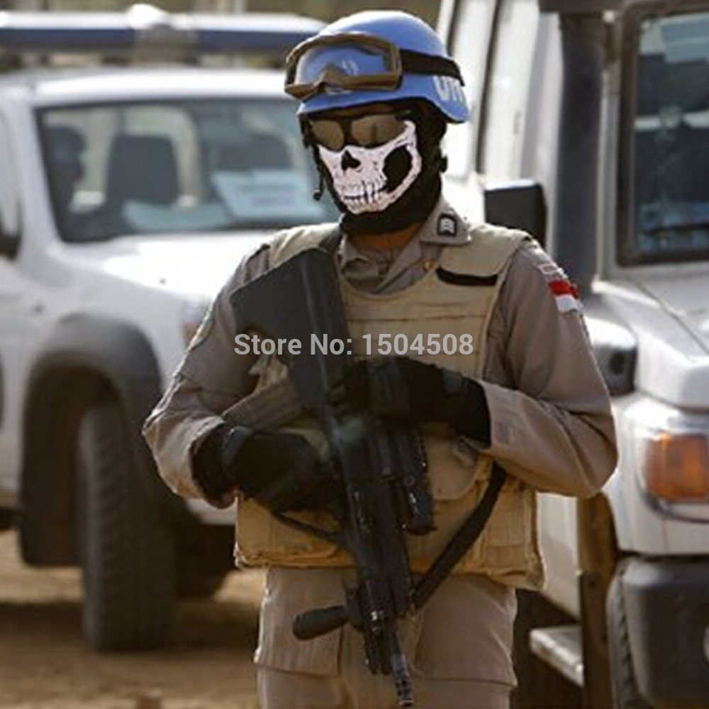 air force Skull Tubular Protective Dust Mask Bandana Motorcycle Polyester Scarf Face Neck Warmer Mask free