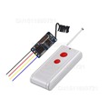 DC3 5V 12V Mini Receiver Remote Control Switch Small Volume No Sound Long Range Micro Wireless