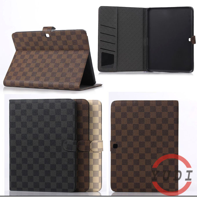 For samsung tab 4 Business style wallet PU Leather Case Cover for Samsung Galaxy Tab 4