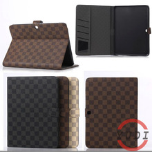 For samsung tab 4 Business style wallet PU Leather Case Cover for Samsung Galaxy Tab 4