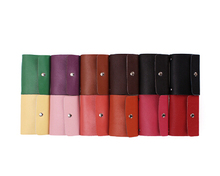 genuine leather packet Business card holder set card package customized custom logo