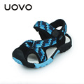 UOVO 2016 New Summer Boys Sandals Wearable Rubber Closed Toe Safe Sandal For Boys Non Slip