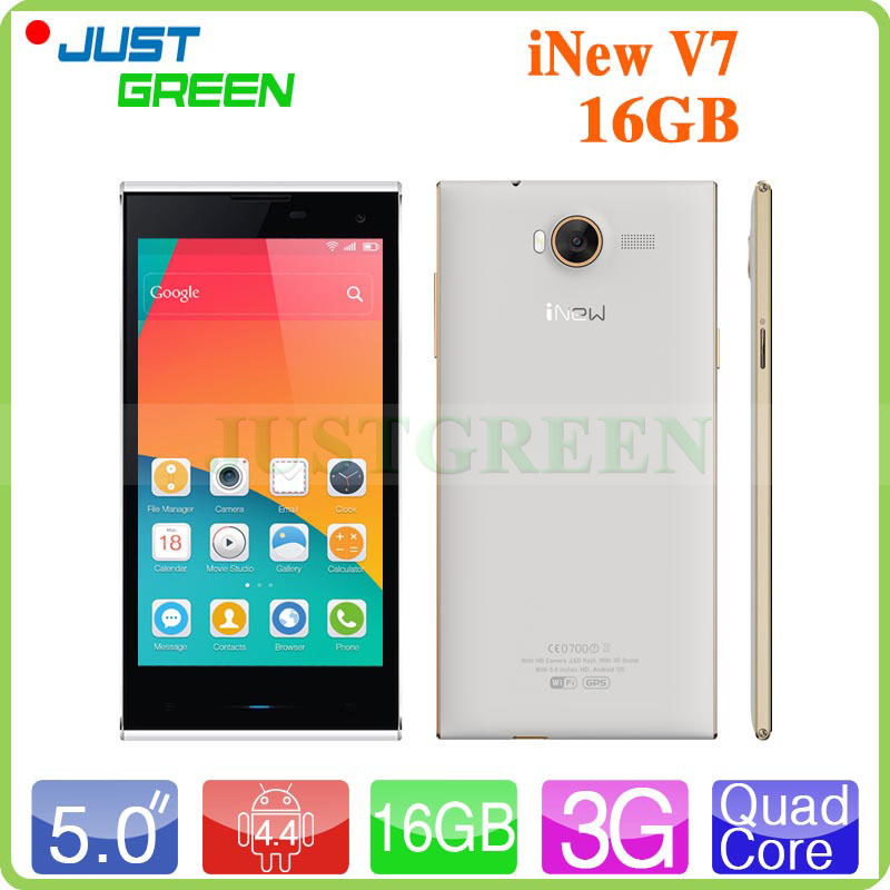 5 inew V7 Android 4 4 Cell Phone MTK6582 Quad Core 1 3GHz 2GB RAM 16GB