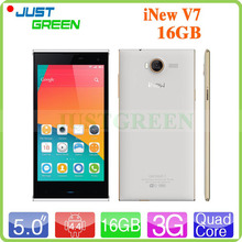 5″ inew V7 Android 4.4 Cell Phone MTK6582 Quad Core 1.3GHz 2GB RAM 16GB ROM 2.0MP+13.0MP Camara Dual SIM GPS 3G WCDMA 6.5mm Thin