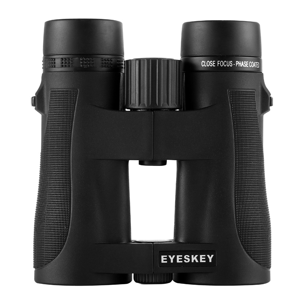 Eyeskey Black 10x42 Waterproof Binoculars Close Focus and Phase Coated