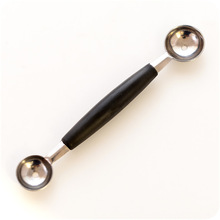 10Pcs/Lot New Kitchenware Double End Kitchen Cooking Tools Accessories Melon Ball Fruit Spoon Ice Cream Dessert Sorbet F4649(10)