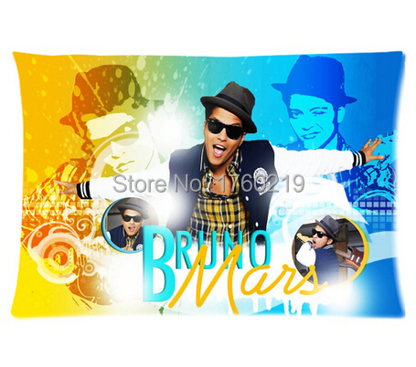 Fashion Home Office Decorative Throw Pillow Case Bruno Mars 20