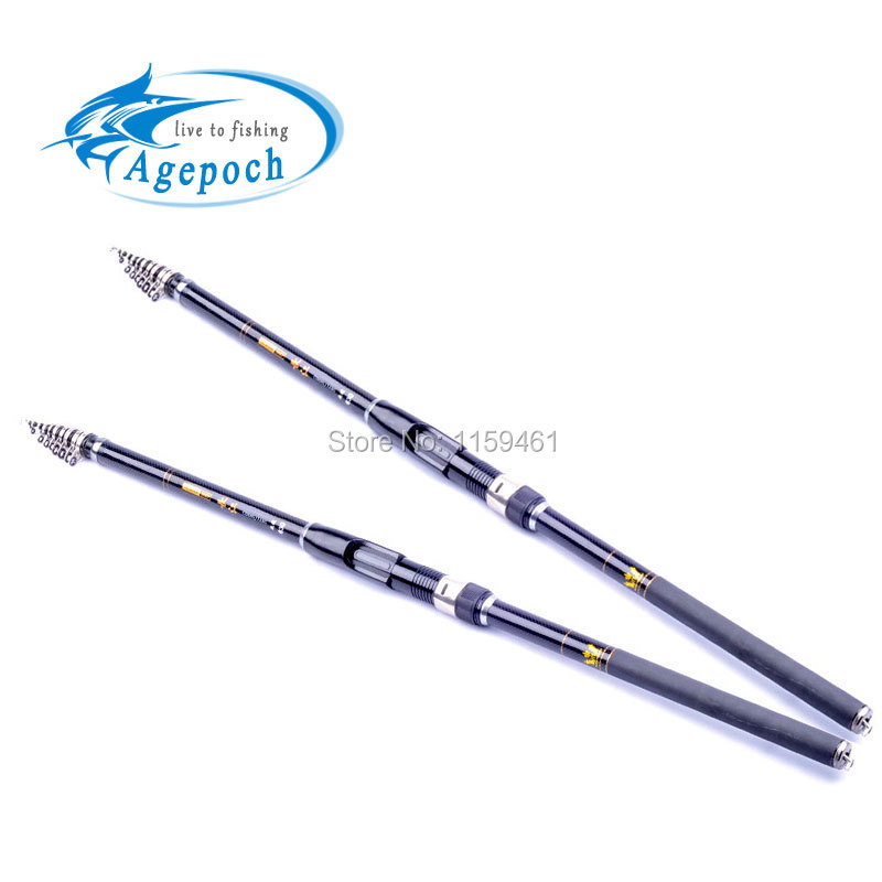 Agepoch 3.6/4.5/5.4/6.3/7.2M Carbon Fiber Rock Fishing Rod Spinning Tackle Feeder Peche Telescopic Carp Sea Surfcasting Favorite