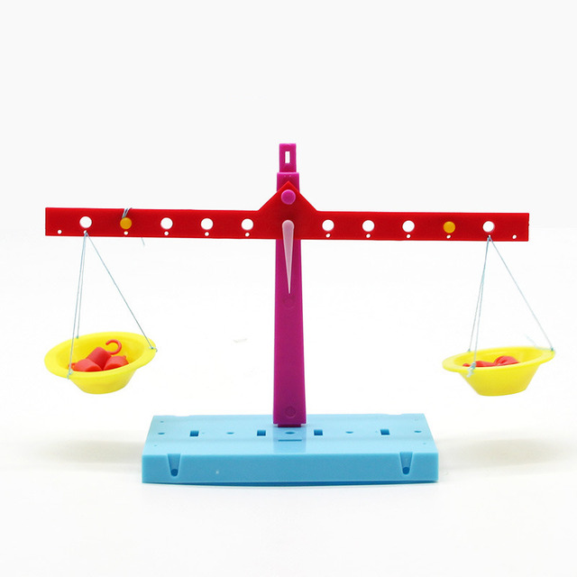 plastic Educational Lever principle balance scale Scientific