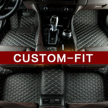 Custom fit car floor mats for Porsche Cayenne SUV 911 Cayman Macan Panamera 3D car styling heavy duty carpet floor liner