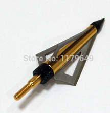 high quality 12pcs lot 125 GR hunting crossbow arrow broadhead also used as archery bow and