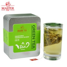 JUJIANG / master jasmine tea bag tea bag tea bags triangle transparent three-dimensional box of herbal tea 36g
