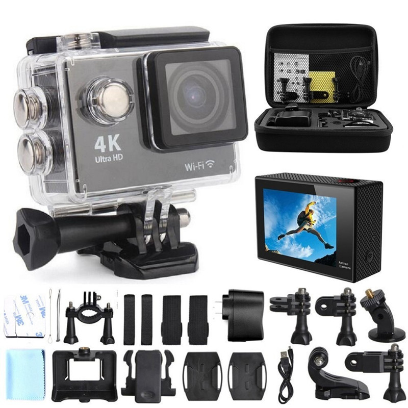 Фотография GoPro hero 4 style Original EKEN H9 /4K Camera Waterproof Action camera  4K WiFi 1080P/60fps 2.0 LCD 170D Sports Camera 