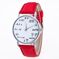 Fashion Girls Pattern Leather Band Analog Quartz Vogue Watches Relogio Feminino DEC 07