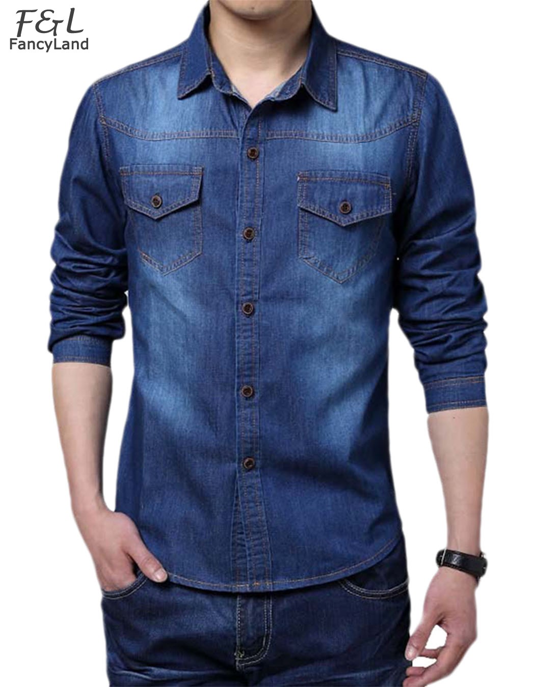 jeans shirt style mens