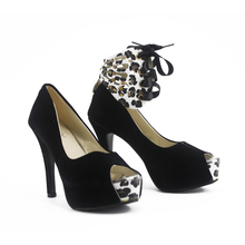 2016 New Pumps Woman Gladiator Party Shose Women Shoes Fashion Europe Ladies Fish Head High Heels