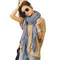 Modern Fashion Design Lady Women Vintage Long Soft Printed Scarves Shawl Wrap Scarf Free Shipping My24
