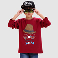 Fashion Cartoon Boys T Shirt Long Sleeve Cotton 2016 Spring Girls Tops O neck Unisex Children