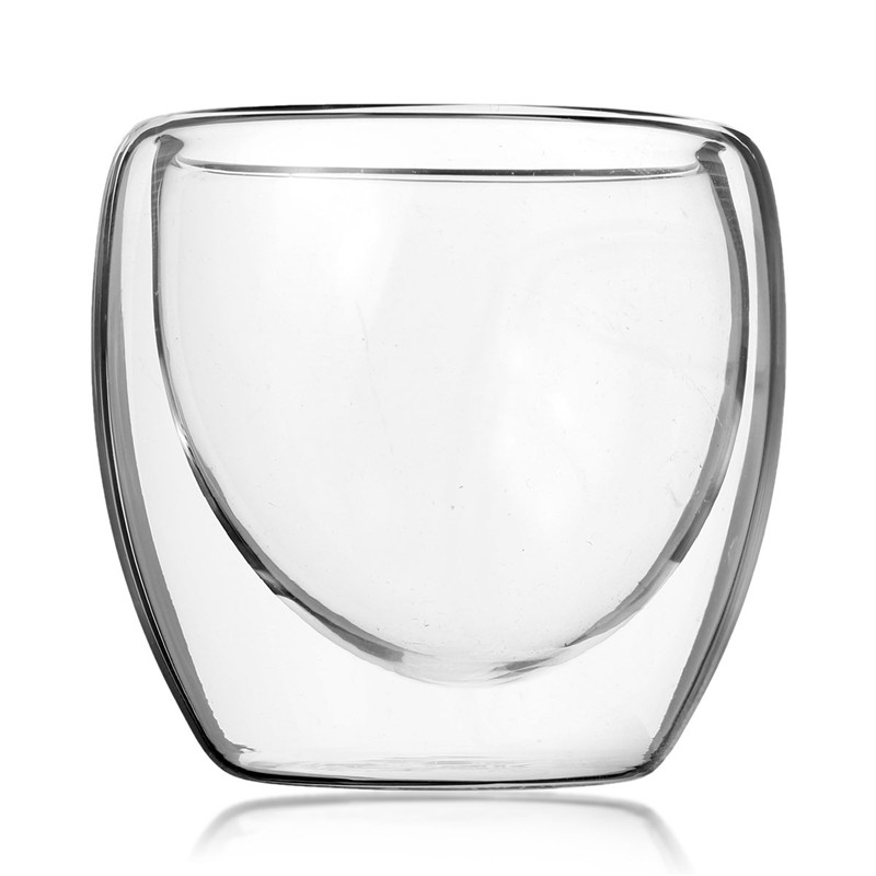 insulated glass tea cups