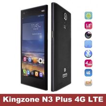 Original Kingzone N3 Plus 4G FDD LTE Phone 2G RAM 16G ROM MT6732 Quad Core Android 4.4 SmartPhone 5.0′ 1280*720P IPS Screen
